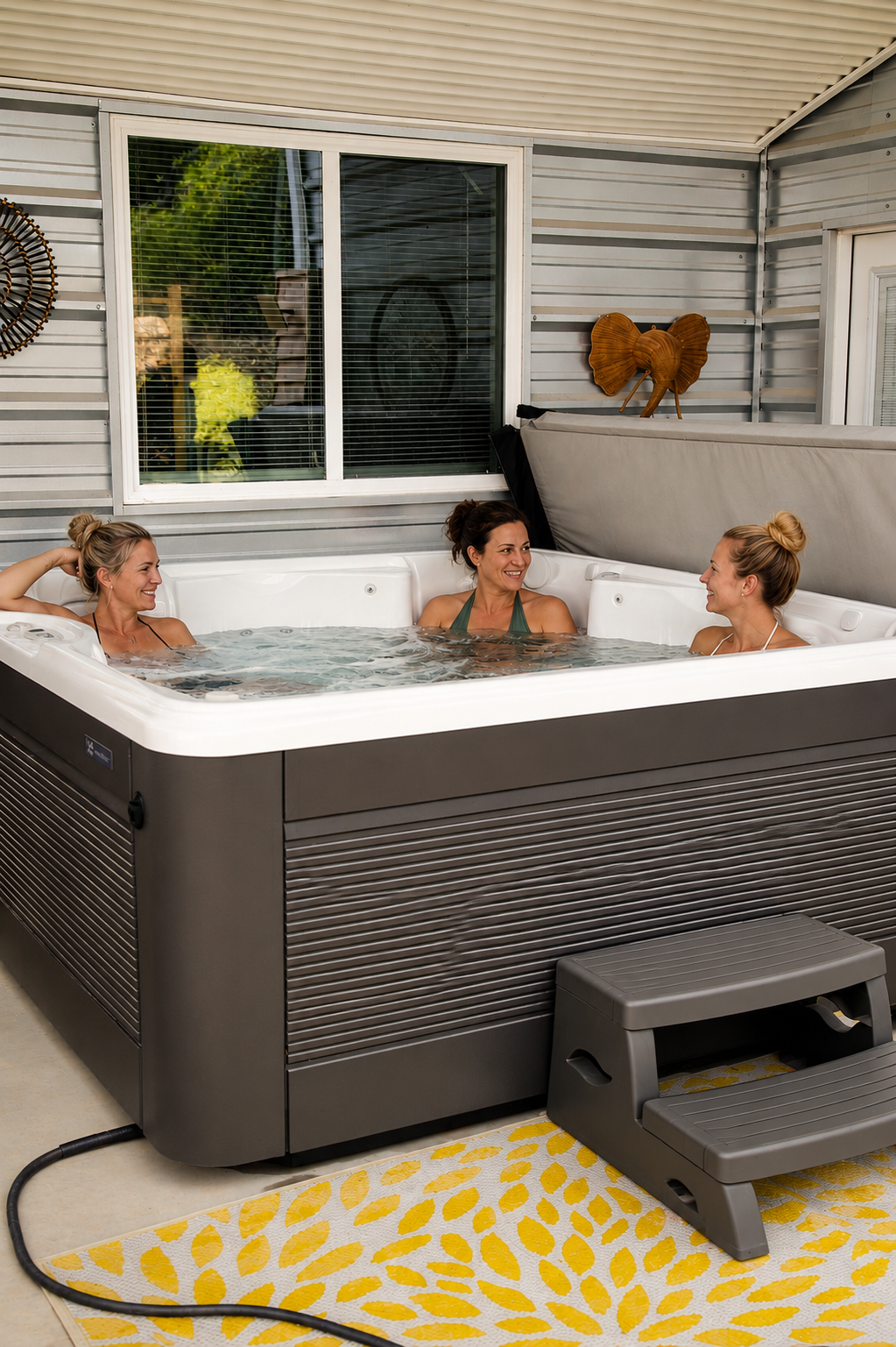 The hot tub