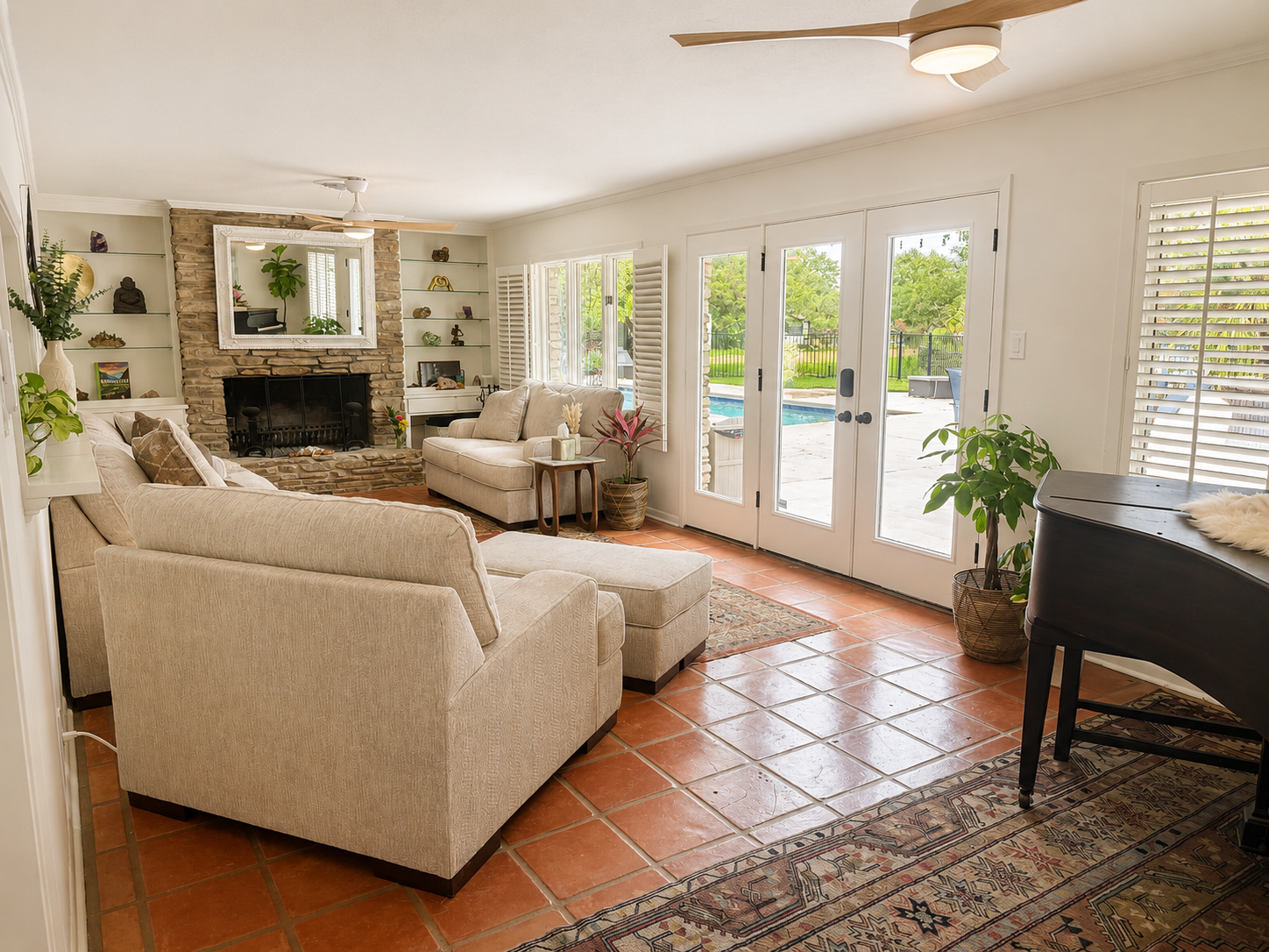 Retreat House living room