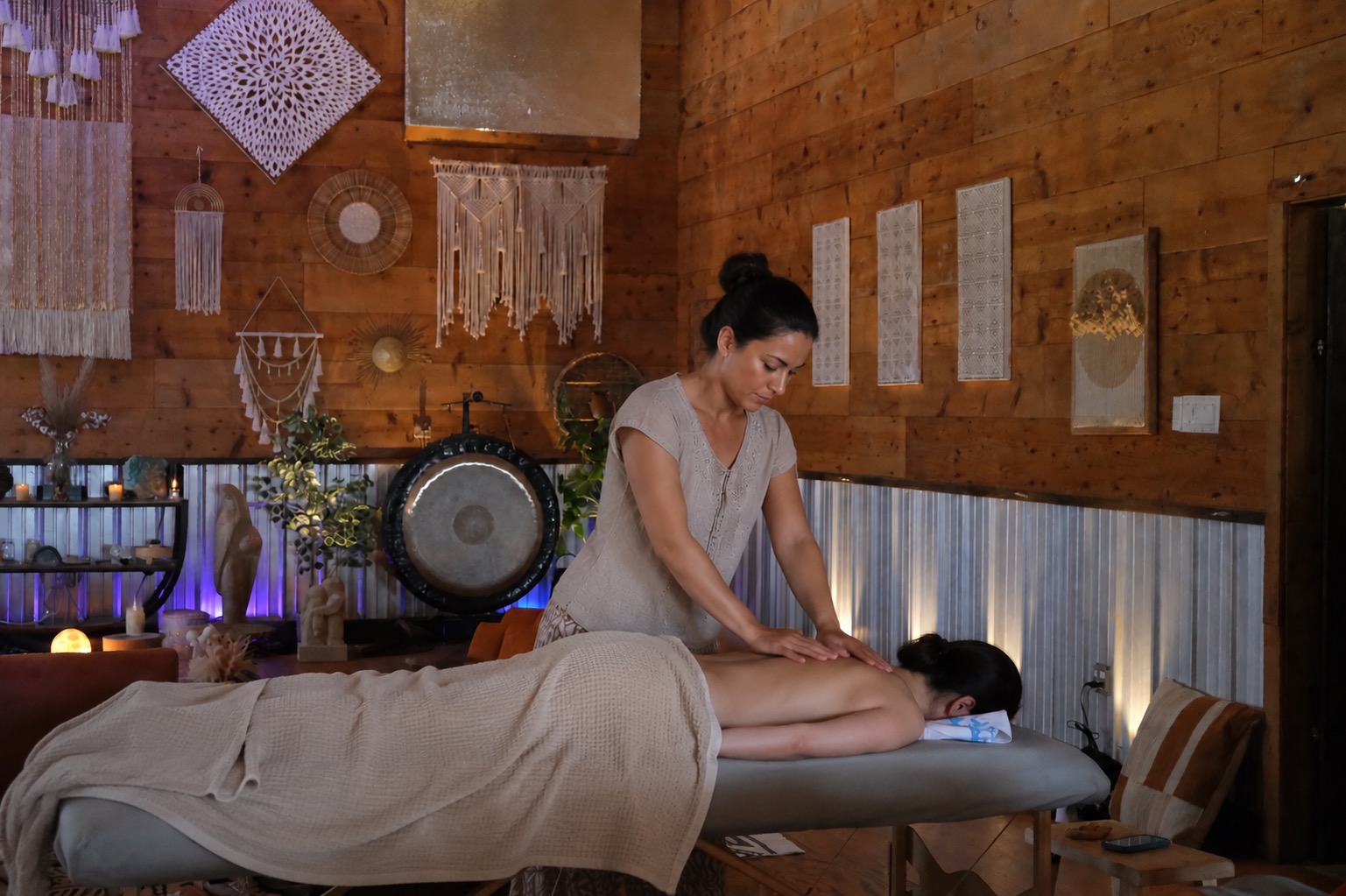 Massage at AWKN Ranch