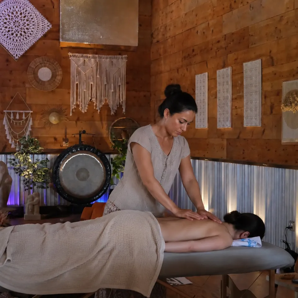 Massage at AWKN Ranch