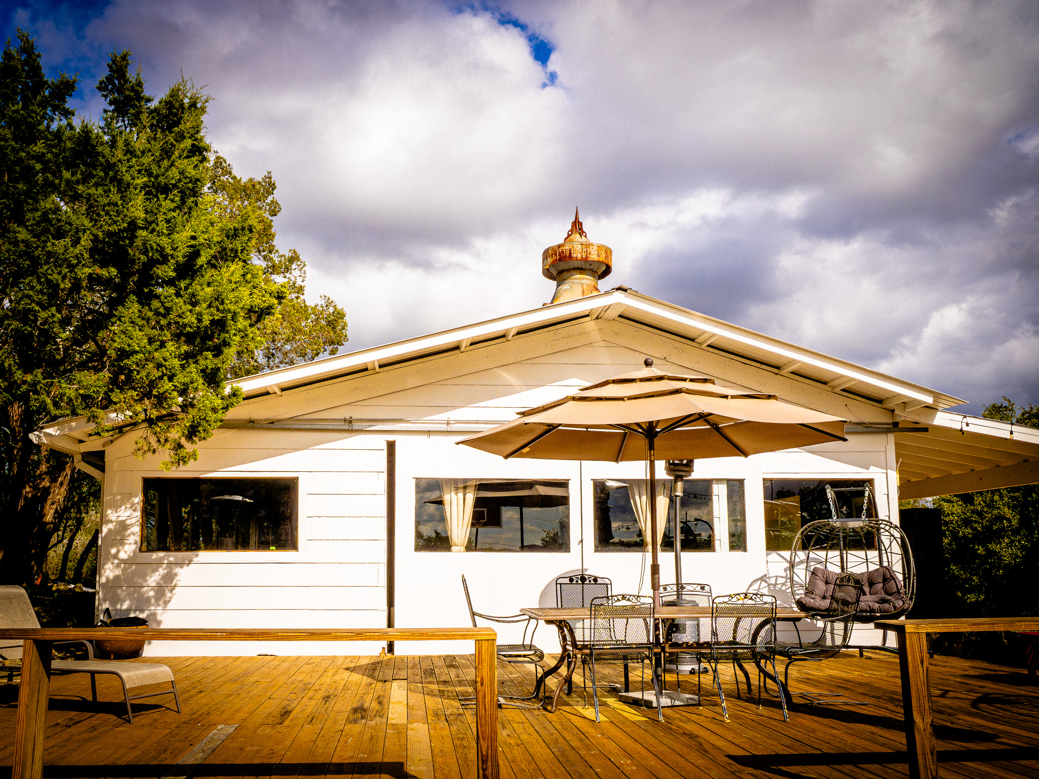 The Temple exterior at AWKN Ranch